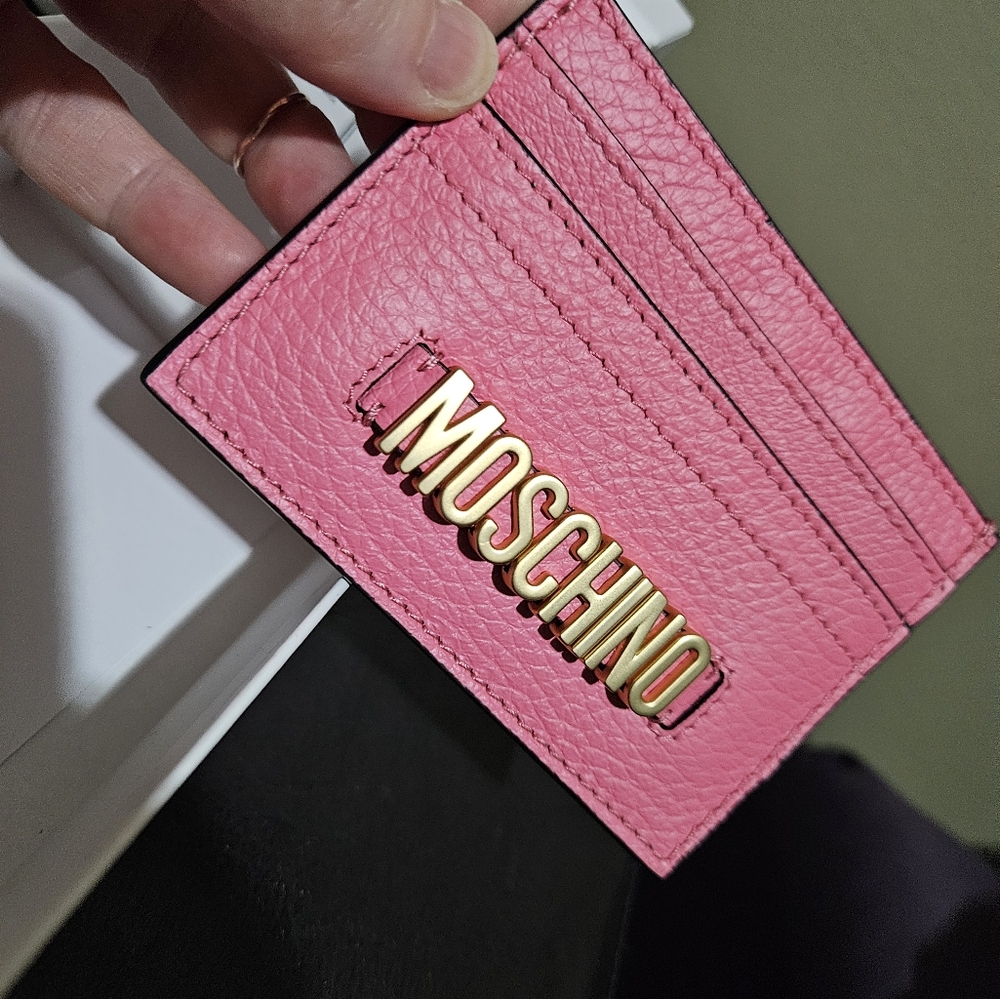 Brand new Moschino leather wallet